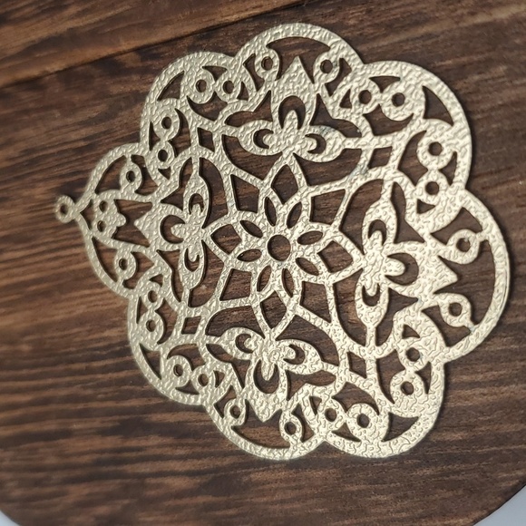 Mandala lace openwork‎ pendant - Picture 1 of 2